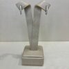 BRINCO ARGOLA COM ZIRCONIAS PRATA