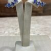 BRINCO EARCUFF BRANCO OU ROXO PRATA 925